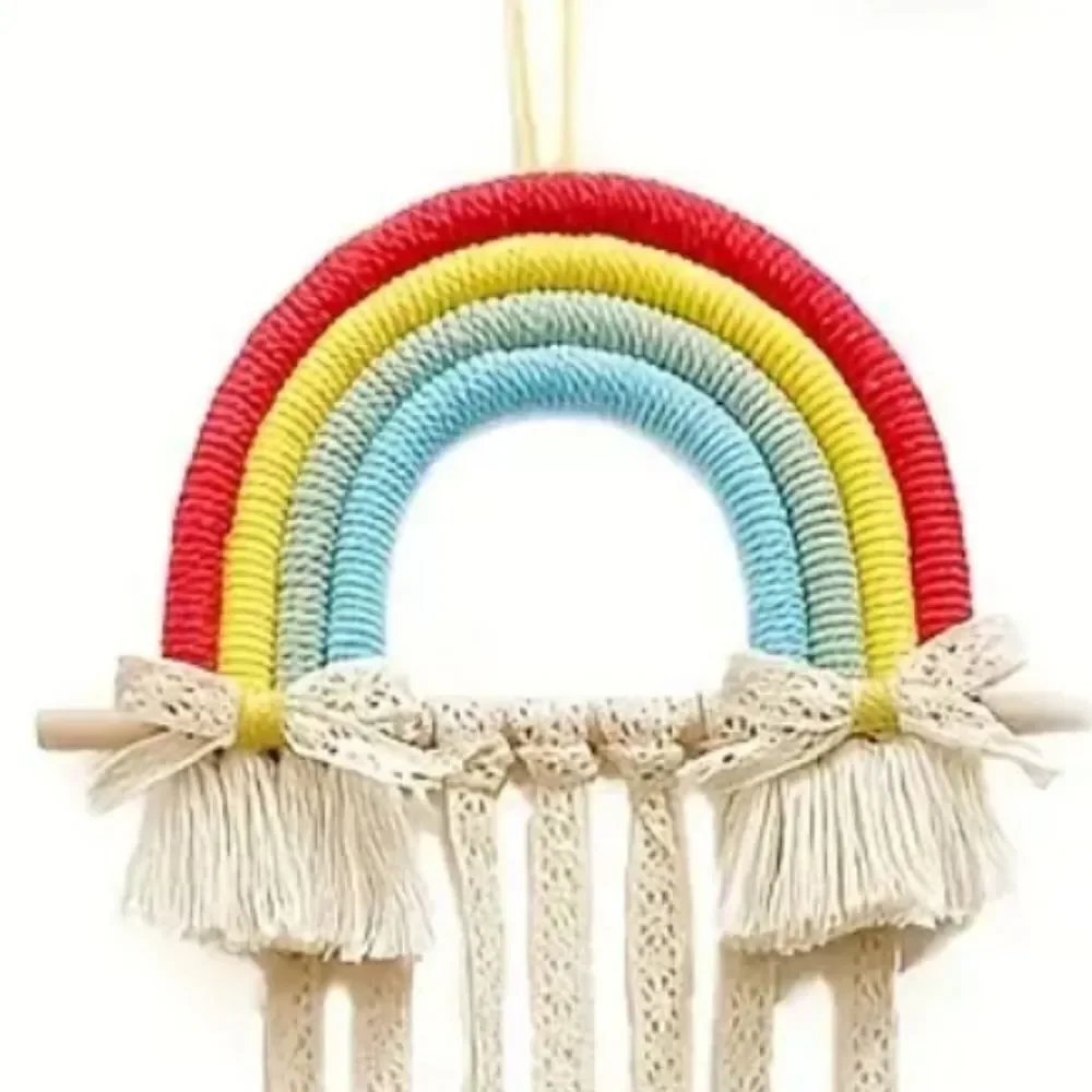 New red rainbow hair bow organizer display holder girls